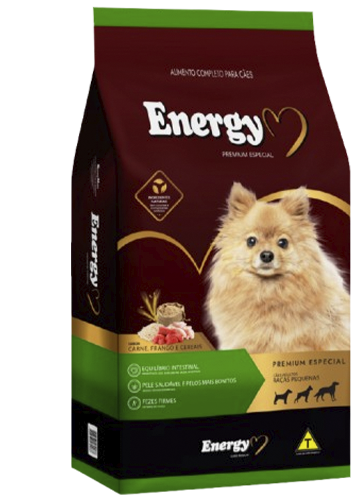 Cães de Raças Pequenas - Energy Premium
